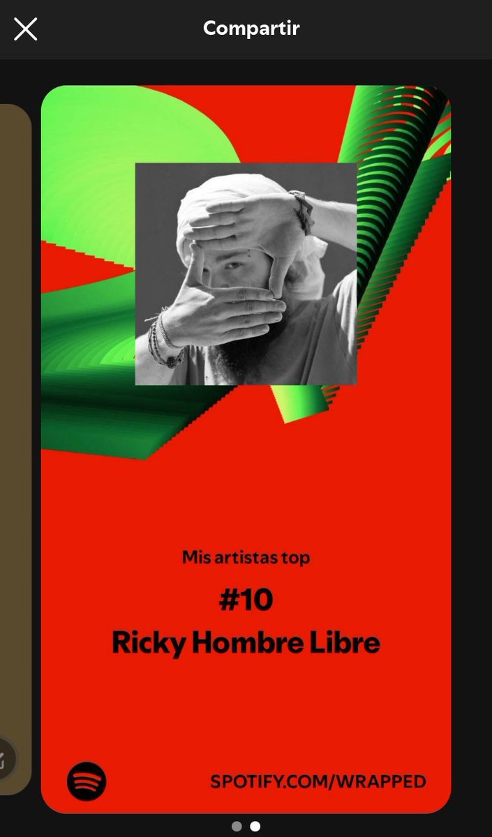 MikelSerra3's tweet photo. A lo mejor acabo de descubrir algo que todo el mundo sabe y quedo como un cateto y un tonto, pero me la juego.
En el wrapped de spotify solo salen tus 5 artistas mas escuchado (al menos a mi) pero si le das a compartir en algunos artistas te salen hasta del top 20 y todo https://t.co/4qAdLolI9g