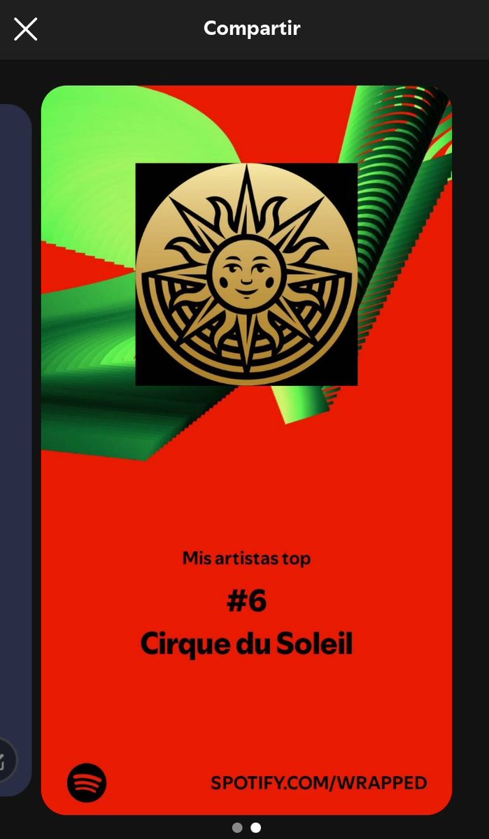 MikelSerra3's tweet photo. A lo mejor acabo de descubrir algo que todo el mundo sabe y quedo como un cateto y un tonto, pero me la juego.
En el wrapped de spotify solo salen tus 5 artistas mas escuchado (al menos a mi) pero si le das a compartir en algunos artistas te salen hasta del top 20 y todo https://t.co/4qAdLolI9g