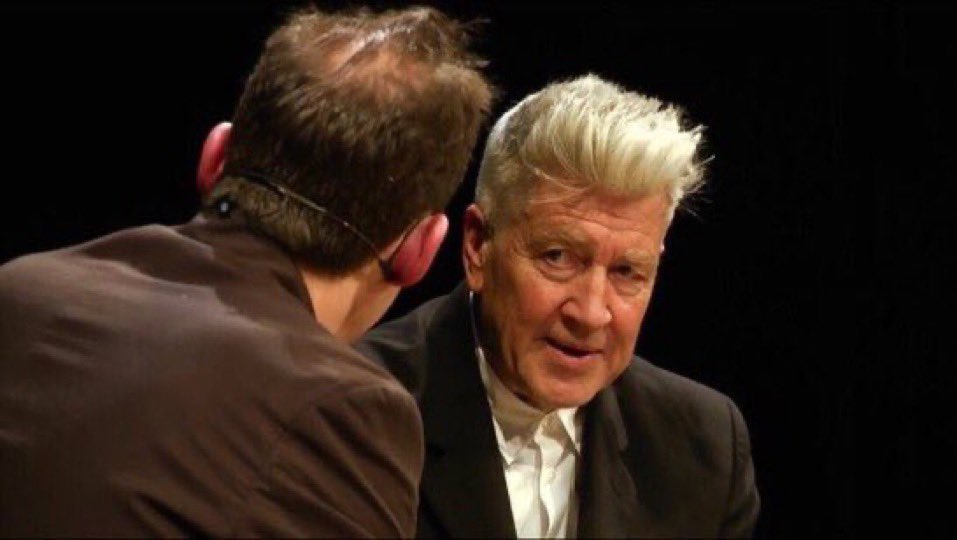 💔DAVID LYNCH, R. I. P. 

I will forever cherish this conversation with David Lynch .<a href="/BAM_Brooklyn/">BAM</a> 

I asked Lynch “Where do ideas come from?”

This is how he answered
                    ⬇️ 
youtube.com/watch?v=Fxr-7O…