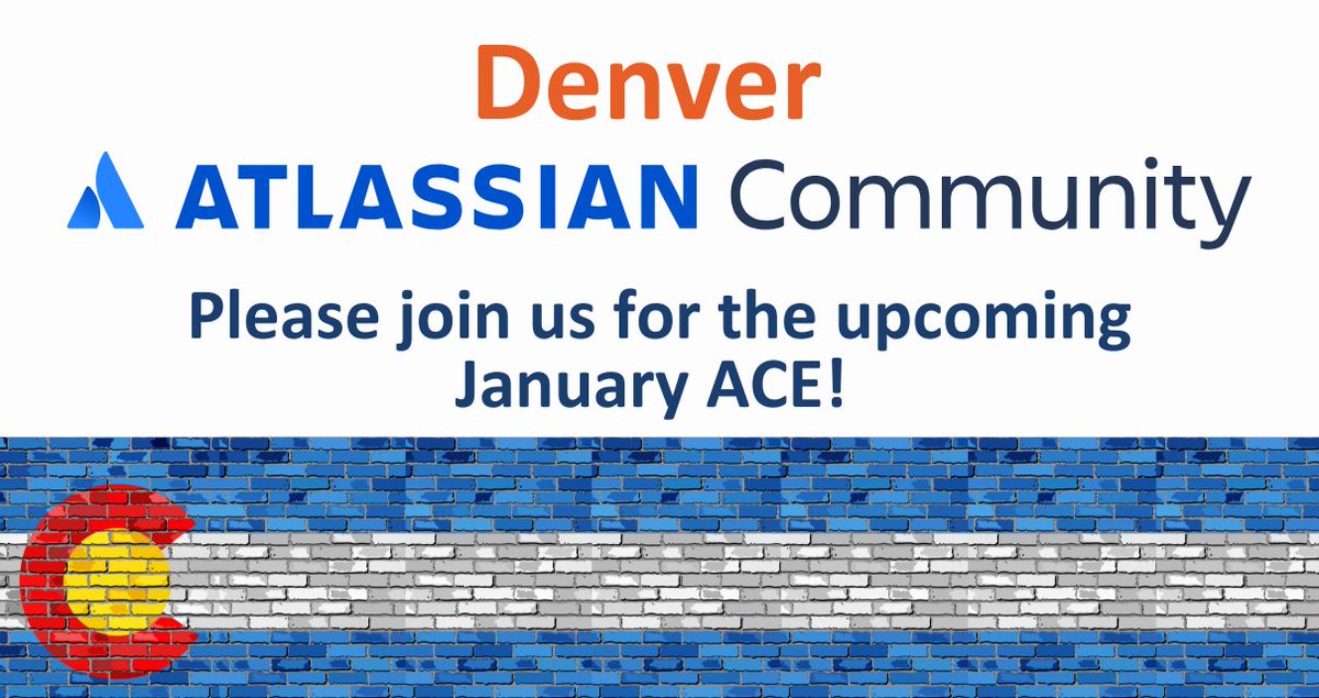 ReleaseTEAMcorp's tweet image. @Atlassian Community, please join us for the upcoming Denver ACE January 2025 Event! 

There will be three presentations: Jira for Teams, Loom, and Did You Know.

📅 January 28, 2025
🏢 Downtown Denver

bit.ly/3Bw8T0e

#AtlassianCommunityEvents #JiraCommunity