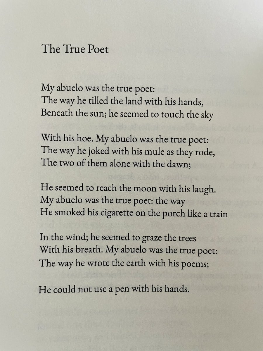 Susan L. Leary (@susanlleary) on Twitter photo “He could not use a pen with his hands.”
—Jose Hernandez Diaz, “The True Poet” in THE PARACHUTIST
<a href="/JoseHernandezDz/">Jose Hernandez Diaz</a> <a href="/SundressPub/">SundressPublications</a> “He could not use a pen with his hands.”
—Jose Hernandez Diaz, “The True Poet” in THE PARACHUTIST
<a href="/JoseHernandezDz/">Jose Hernandez Diaz</a> <a href="/SundressPub/">SundressPublications</a>
