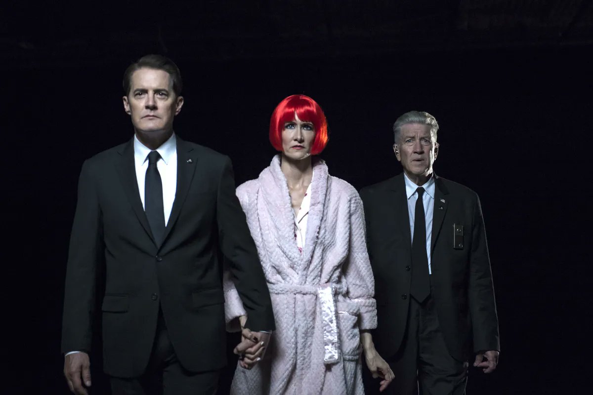 jpraup's tweet image. A devasting, incomprehensible loss but some solace knowing David Lynch's final major work was an 18-hour magnum opus made entirely on his terms. I'll never forget what a staggering experience it was seeing it entirely in a theater. Thank you for all the joy and the nightmares.