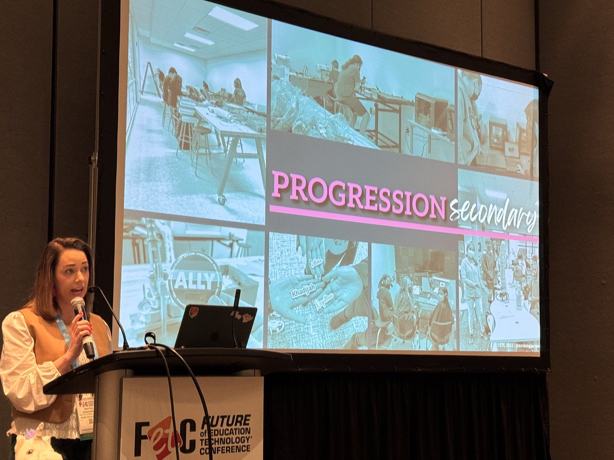 Love that <a href="/MrsBongiornoEdu/">Martha Bongiorno #AdobeEduCreative</a> asked the students what they wanted in a secondary Makerspace. So many times secondary gets left out. 
#FETC