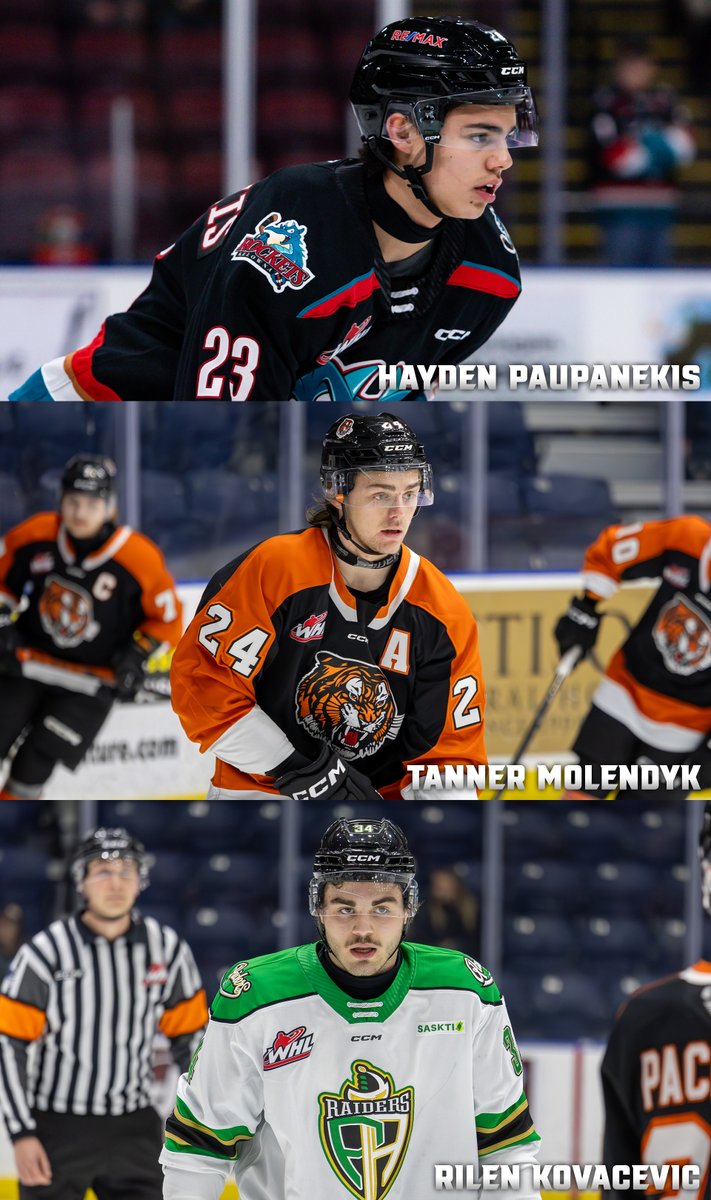 TheWHL's tweet photo. New faces in new places 😃

Now a week removed from the WHL Trade Deadline, which player has had the biggest impact with their new team so far?! https://t.co/w6OQntA5p7