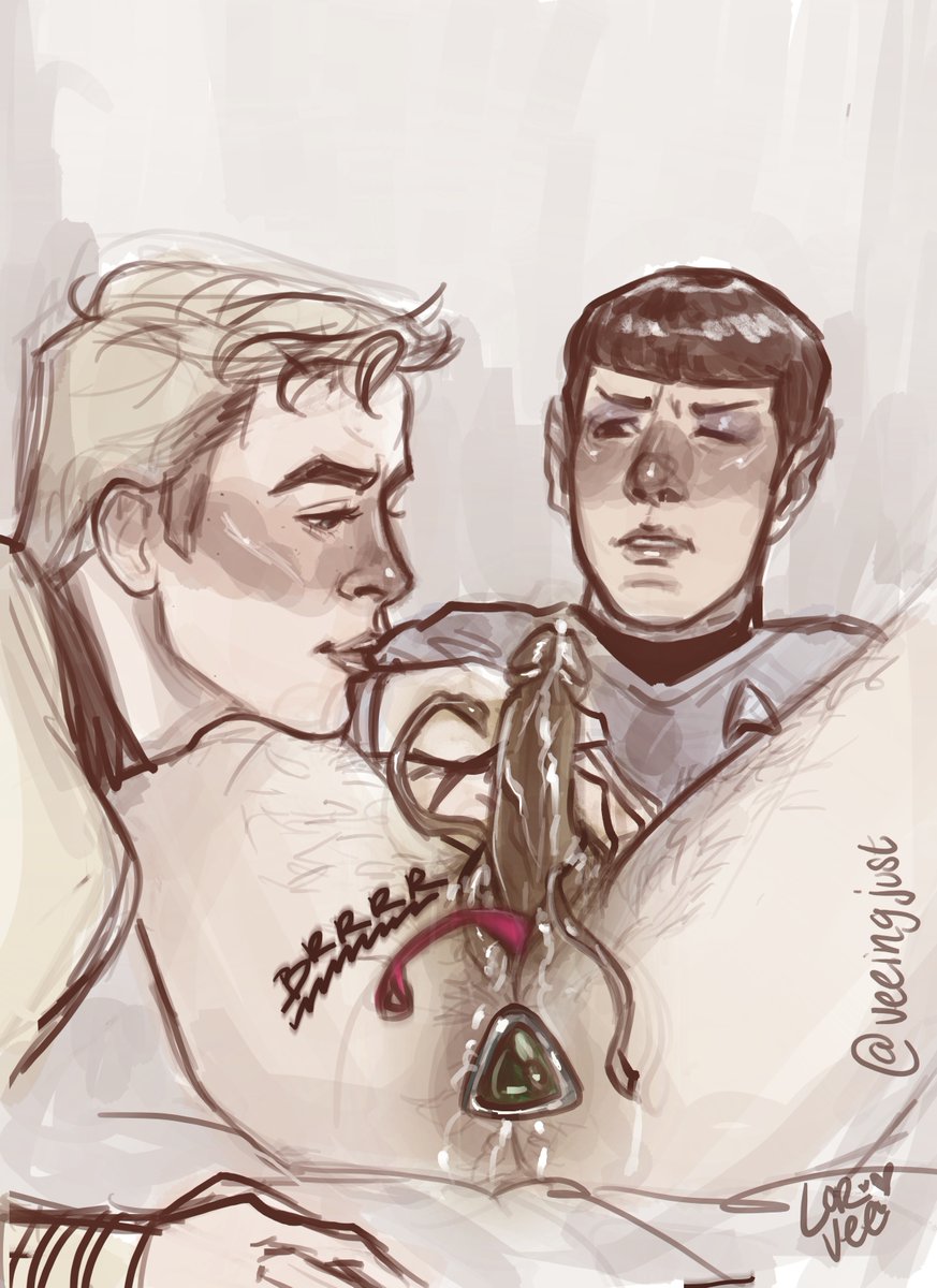 Day 5: Alien Genitalia  ✅ | Double Penetration (kinda) ✅
#bottomspockweek2025 <a href="/bottomspockweek/">Bottom Spock Week 2025</a>
