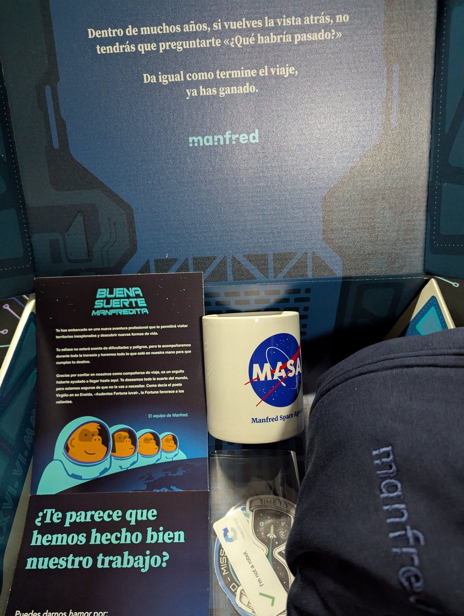 Pues llegó mi kit de supervivencia by <a href="/getmanfred/">Manfred</a> ¡¡Sois unos cracks!! Fue un acierto ponerme en vuestras cariñosas y expertas manos.