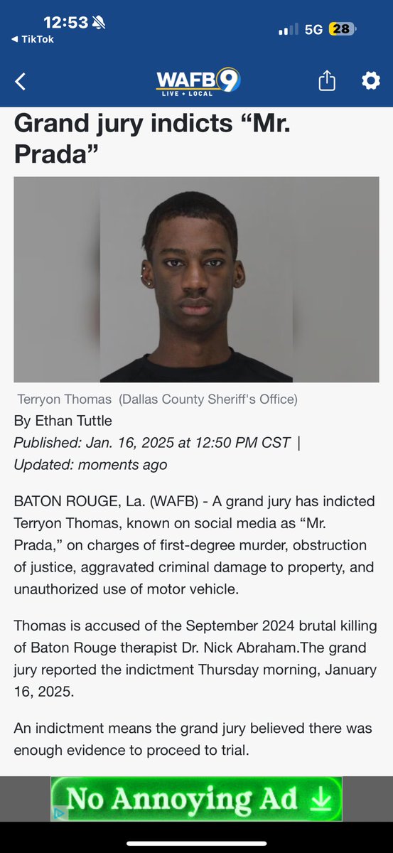 itssmaayyyy's tweet image. Yall remember Mr.Prada?? Yea well he’s facing the death penalty