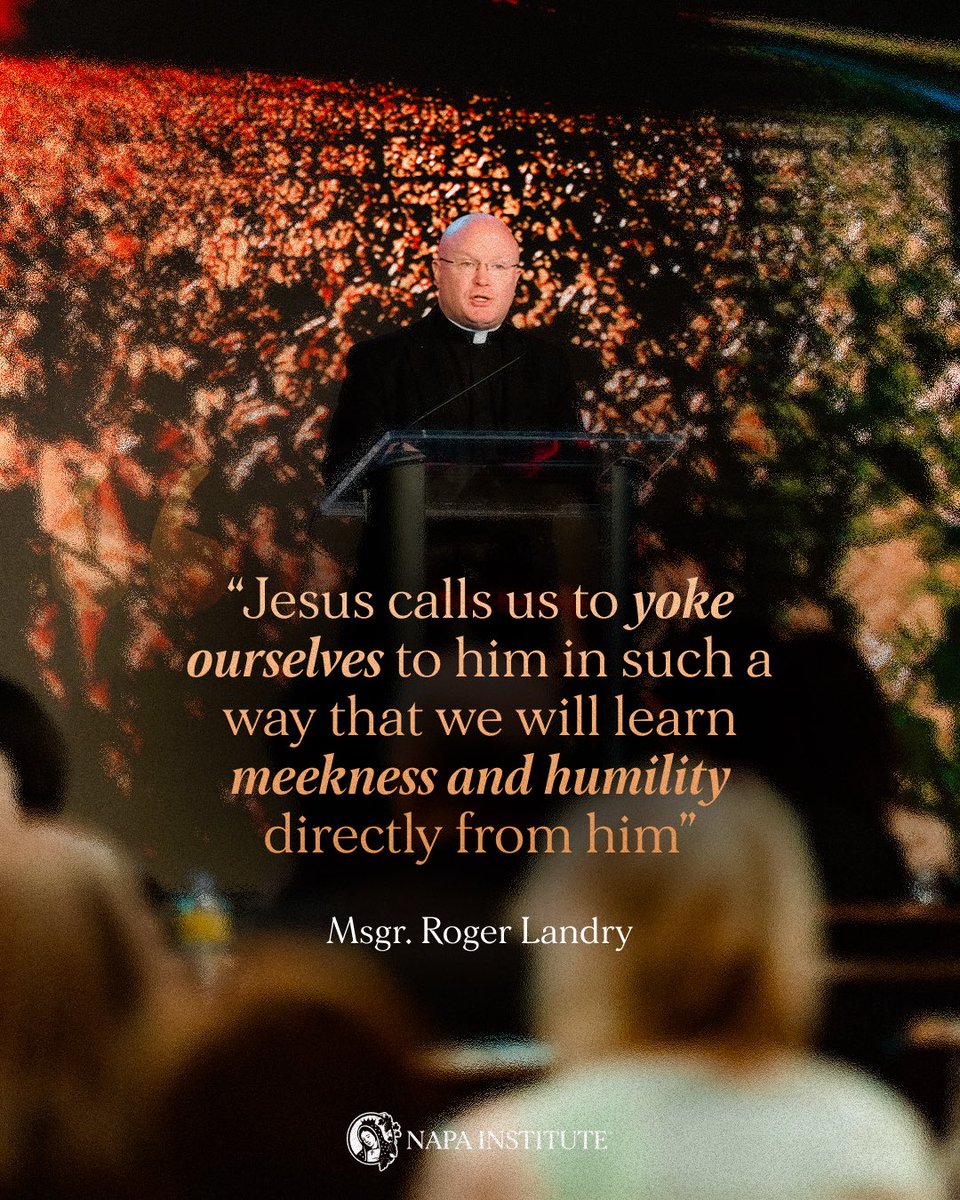 NapaInstitute's tweet image. Christ teaches us how to live with our hearts set on heaven.