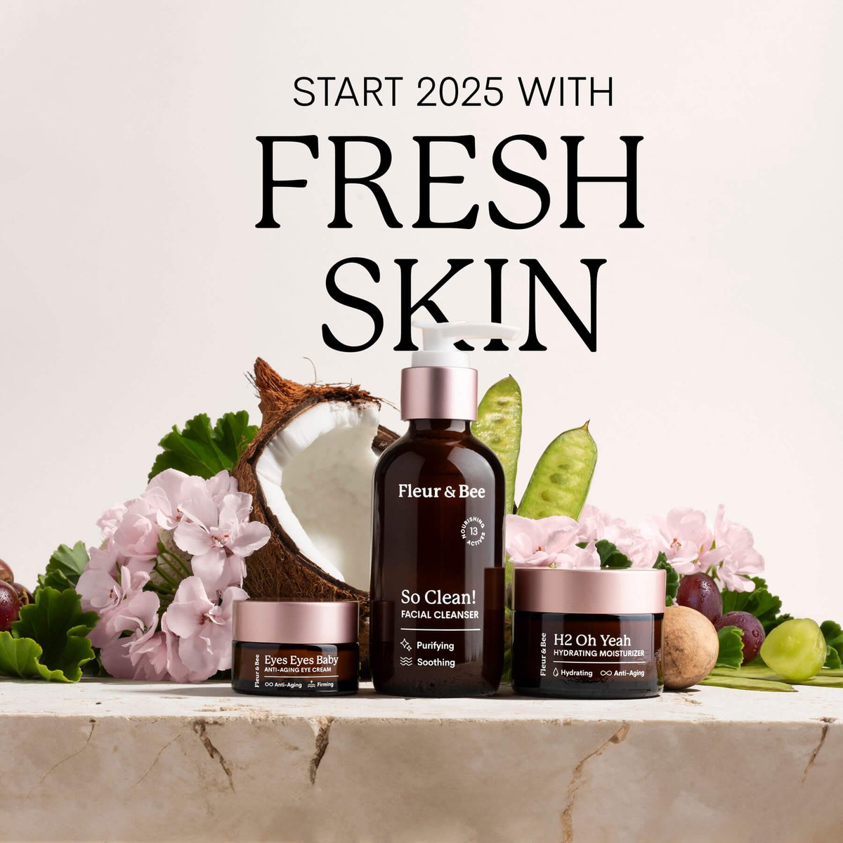 FleurandBee's tweet photo. Your skin deserves its best year yet.
Shop our New Year Sale now and save 50%. Prices are marked down on our website. https://t.co/cnG4wqt92j