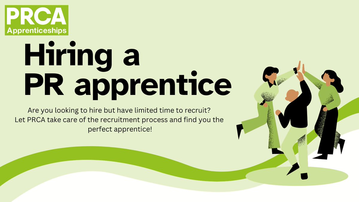 PRapprentices's tweet photo. Employers, start the year right and hire a #PR #apprentice!

Eliminate the time-consuming recruitment process and message us today, to take care of finding the perfect apprentice for you!

#PRapprentice #apprenticeships #jobs #learnandearn https://t.co/6HoEa6u8Uo