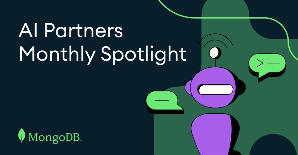 MongoDB's tweet photo. From empowering devs with tools like @langchain, @FireworksAI_HQ, and @cohere, to welcoming Apigene, Bauplan, @iambotnoi, https://t.co/cXcicDyidG, https://t.co/GWbys6hUyY, and @truefoundry in December, we are driving AI development in 2025. 🚀

https://t.co/k2fgTHZ2tM https://t.co/NocKCKhS9i