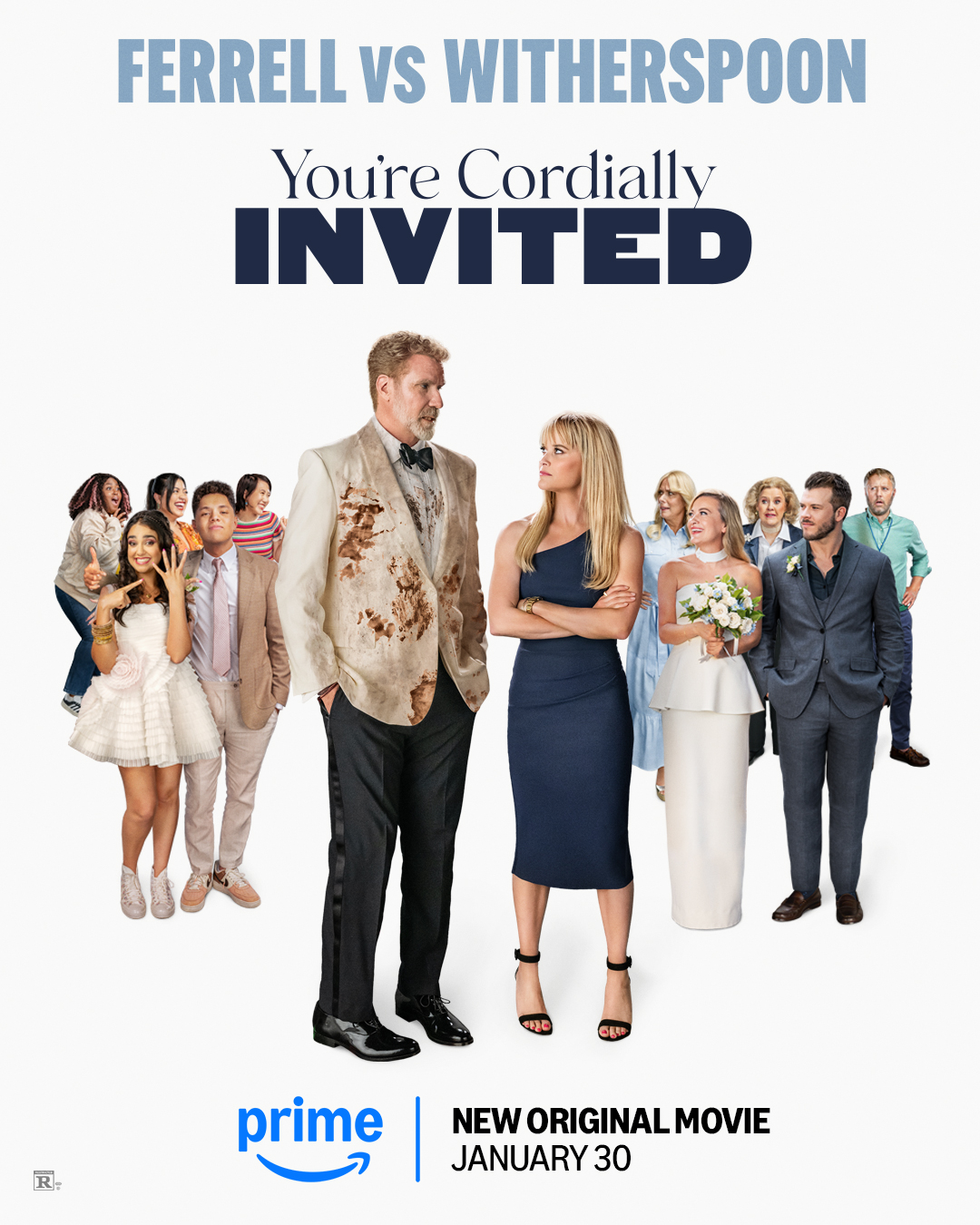 You're Cordially Invited met Will Ferrell & Reese Witherspoon komt op 30 januari 2025 naar Amazon Prime Video