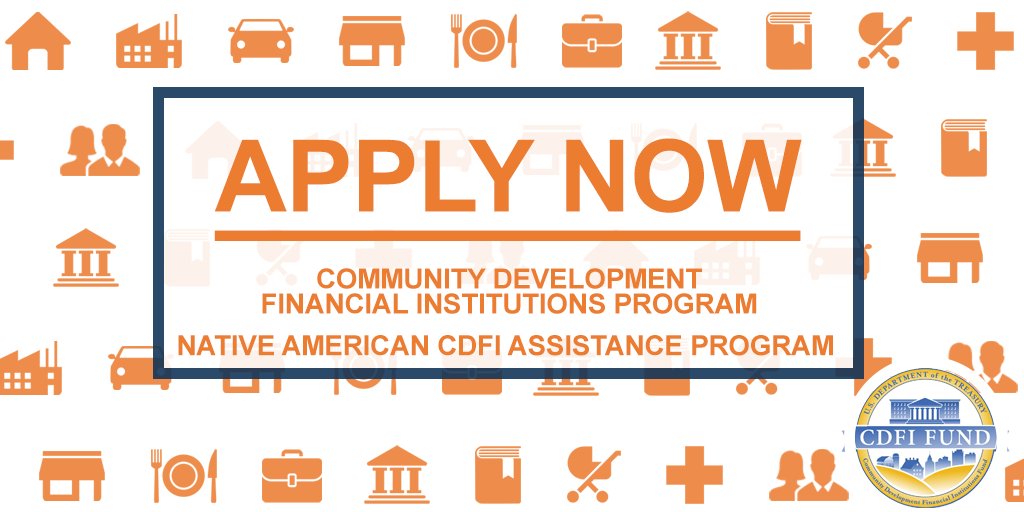 CDFIFund's tweet photo. The #CDFIFund has opened the FY 2025 funding round for the CDFI & NACA Programs! Up to $348M available to support underserved communities with access to credit, capital, and financial services. Apply now! #CDFI #NACA #CommunityDevelopment https://t.co/g9kWi3N2Iz https://t.co/HYS5JBUwbs