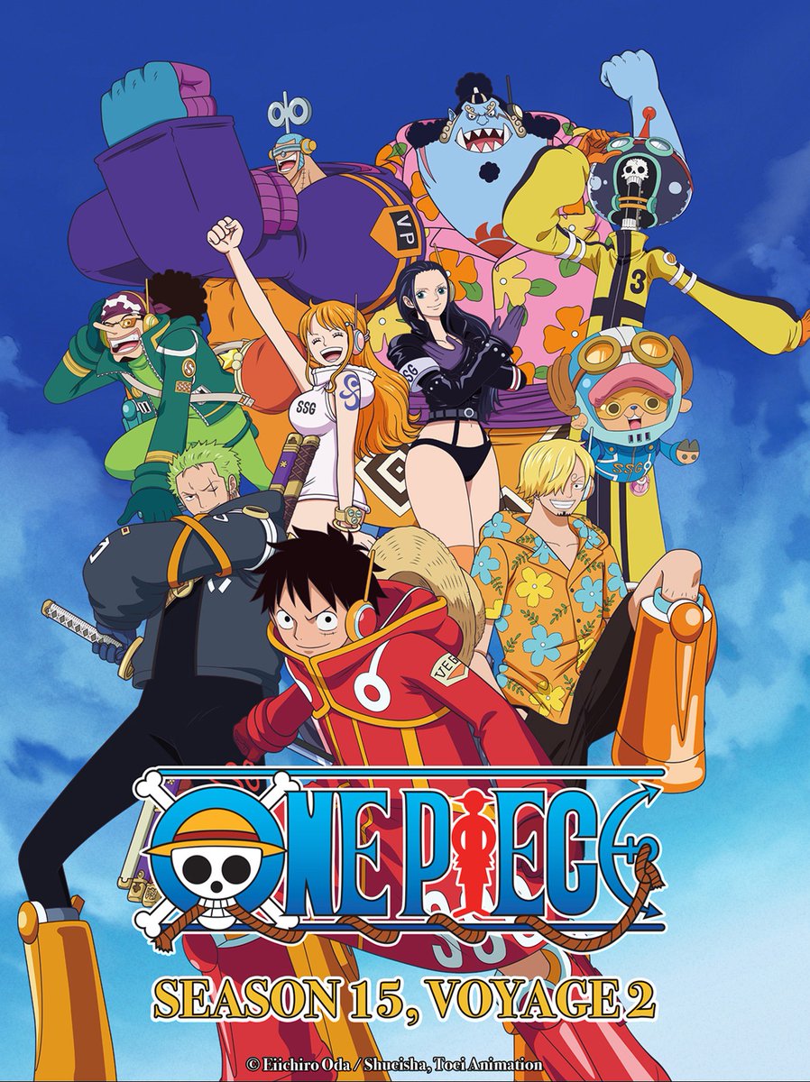 🚨 Get ready, Nakama! 
One Piece Season 15 Voyage 2 (eps. 1097-1108) arrives on Digital this January 21, 2025 with brand new English dub episodes from the Egghead saga! 🏴‍☠️ 

#ONEPIECE