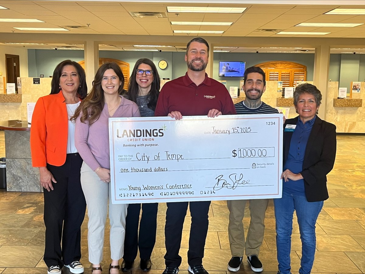 DoreenGarlidTempe (@dgarlidtempe) on Twitter photo We are excited to have @LandingsCreditUnion as a sponsor for the Shine Your Light Young Women's Conference, March 22 at <a href="/RioSaladoOnline/">Rio Salado College</a>. Landings has a had a strong commitment to the success of young people in our community. #CityofTempe We are excited to have @LandingsCreditUnion as a sponsor for the Shine Your Light Young Women's Conference, March 22 at <a href="/RioSaladoOnline/">Rio Salado College</a>. Landings has a had a strong commitment to the success of young people in our community. #CityofTempe