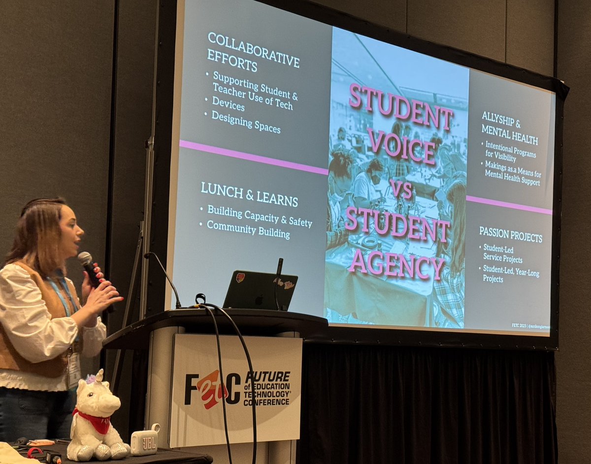 Mental health is important to include in a Makerspace. Compassionate making!
<a href="/MrsBongiornoEdu/">Martha Bongiorno #AdobeEduCreative</a> #FETC
