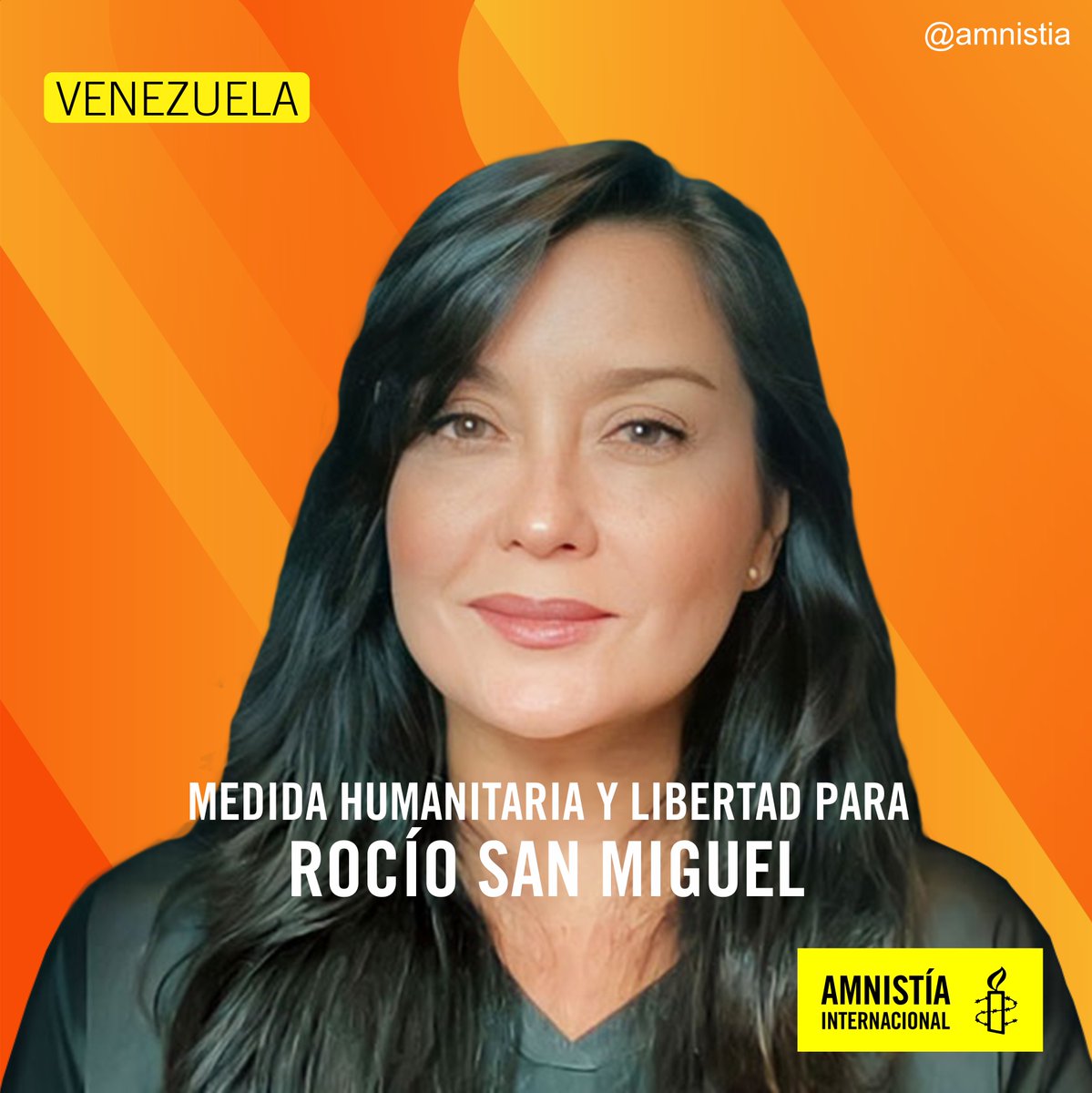 GomezMarcos's tweet image. Rocío San Miguel se encuentra detenida arbitrariamente, tiene una fractura de hombro no atendida en meses

Debe recibir atención médica urgente

Rocío debe ser liberada inmediatamente