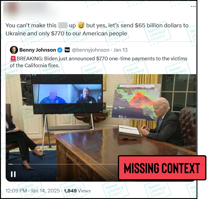 The News Literacy Project tweet media