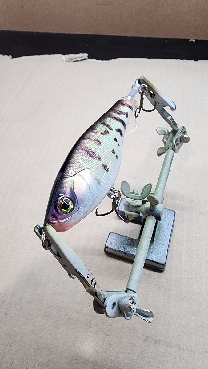 dublplayoutdoor's tweet photo. A little white crappie action on the flatside plopper. #fishing #bassfishing #largemouthbass #bass #custombaits #airbrushing #outdoors #painting #customlures #lures #fish #fishtok #smallbusiness #kansasoutdoors #kansas #fyp https://t.co/nAx8JOgmTM