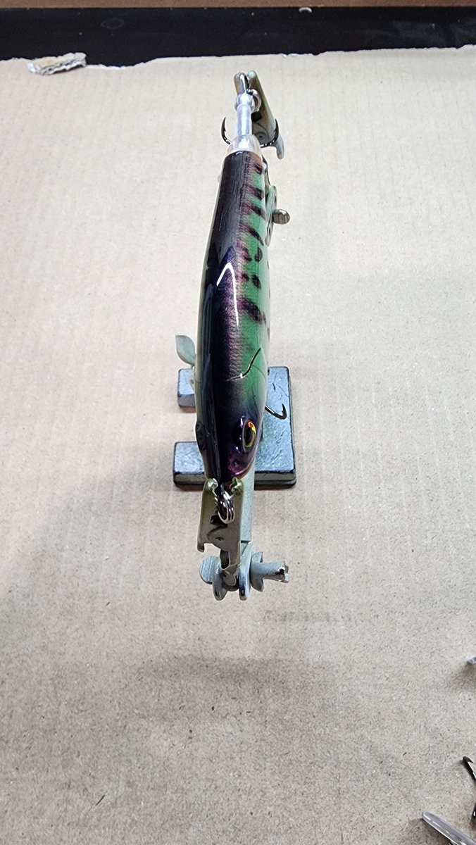 dublplayoutdoor's tweet photo. A little white crappie action on the flatside plopper. #fishing #bassfishing #largemouthbass #bass #custombaits #airbrushing #outdoors #painting #customlures #lures #fish #fishtok #smallbusiness #kansasoutdoors #kansas #fyp https://t.co/nAx8JOgmTM