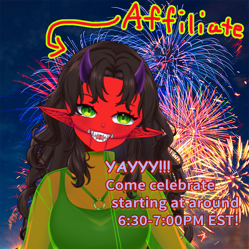 ExperimentYves's tweet photo. 🎉🎊🥳im affiliate!come say good job to me at 6:30-7:00 PM EST!!!!! https://t.co/ri4NmRPsWr https://t.co/4pPYYGbObX