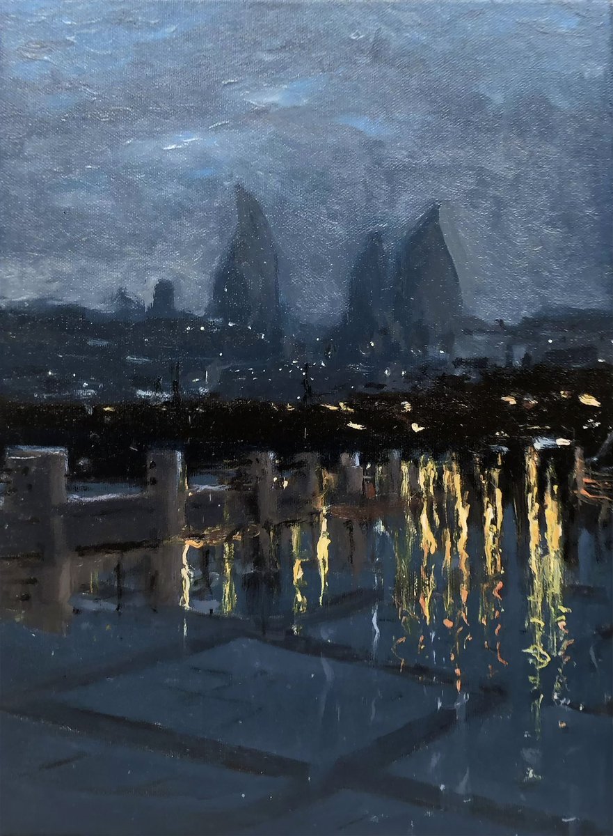 "Wet Streets"

canvas, oil