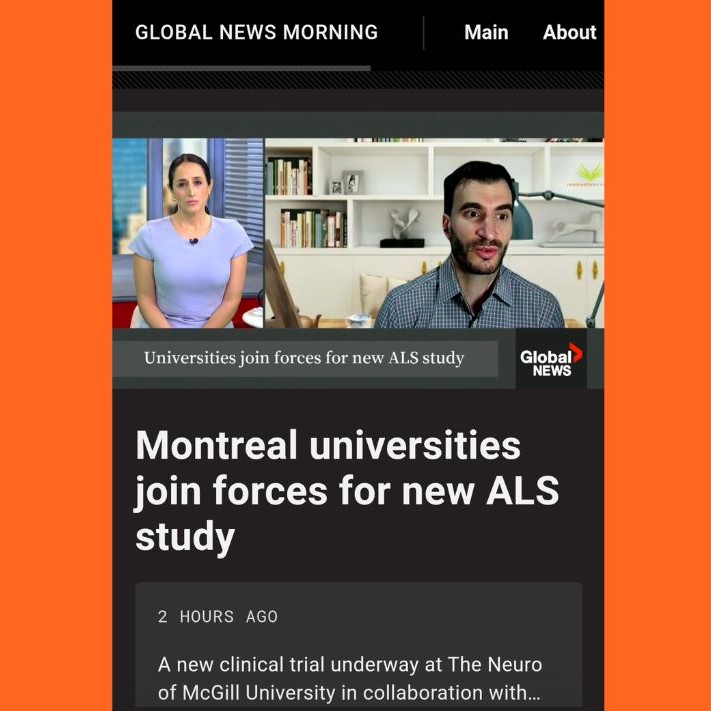 NeuroCRU's tweet image. A trial at The Neuro will validate whether medication for overactive bladder can help repair the neuromuscular junction in #ALS. Preclinical research by Richard Robitaille at @UMontrealwhich showed promise, improving mobility and strength in mouse models. bit.ly/3DWhJFg