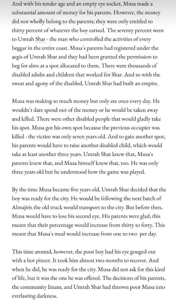 RockerVellar's tweet image. Almajiri: A story worth the read.