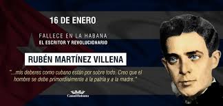 #CubaViveEnSuHistoria, y tu ejemplo de revolucionario heroico en nuestros corazones #RubenMartínezVillena #CubaMined #PinardelRío