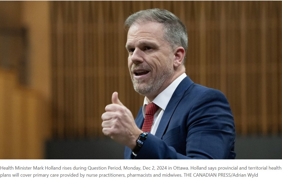 In an effort to stop Canadians paying out of pocket for care, the Federal Health Minister is adding #NursePractitioners and more as eligible #PrimaryCare providers.

#ProvincialHealthPlans to cover primary care by nurse practitioners, midwives in 2026 hubs.ly/Q032TQFK0