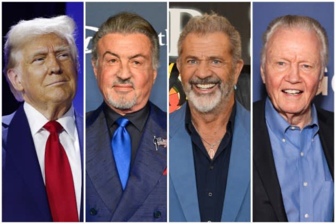 🚨| ÚLTIMA HORA: Trump nombra a Mel Gibson como embajador especial en Hollywood, junto a las leyendas Sylvester Stallone y Jon Voight 🇺🇸. ¡Esto es un DURÍSIMO GOLPE a los PEDÓFILOS de Hollywood y me encanta! ¿Y a ti?
