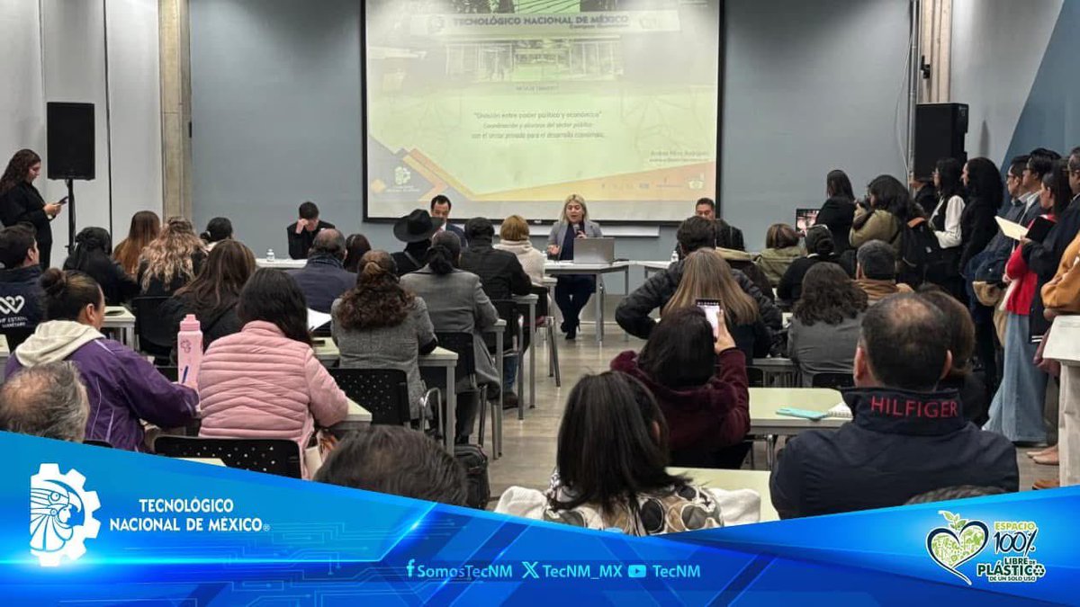 A través de mesas de trabajo, estudiantes, docentes y directivos compartieron ideas clave para construir un país más justo.

👇👇👇NOTA COMPLETA👇👇👇

tecnm.mx/?vista=noticia…

#TodosSomosTecNM