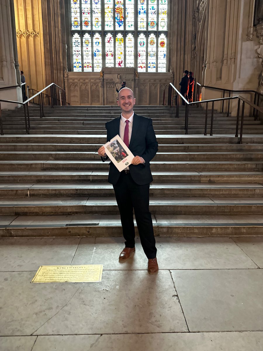📆 When I switched on the Christmas lights at Trowse I couldn’t resist grabbing a copy of the Trowse Historical Society 2025 calendar!

Well, it’s now hanging proudly in my Westminster office to remind me of home. Couldn’t resist showing it off in Westminster Hall!