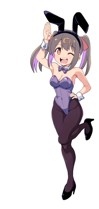 緒山みはり バニーガール#おにまい  #おにまいお絵かき 