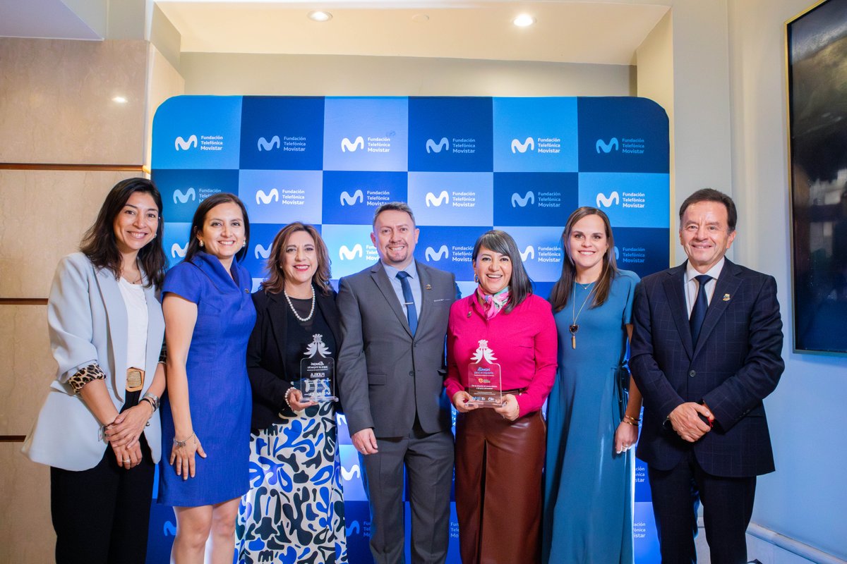 Fudela_Ecuador's tweet photo. @FTMovistarEc ¡Por muchos años más de logros compartidos! 🥂👏

#15AñosDeImpacto #JuntosParaUnFuturoMejor #fundaciontelefonica #InnovaciónSocial https://t.co/OAnliHAUZx