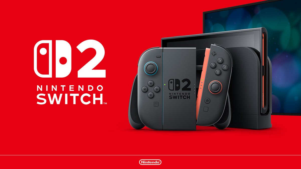 NintendoFrance's tweet photo. Voici un premier aperçu de la #NintendoSwitch2, la console qui succèdera à la Nintendo Switch et qui fera son arrivée en 2025.

Visiter le site web : https://t.co/cz66bcCQk9 https://t.co/9fZGdfvrtA