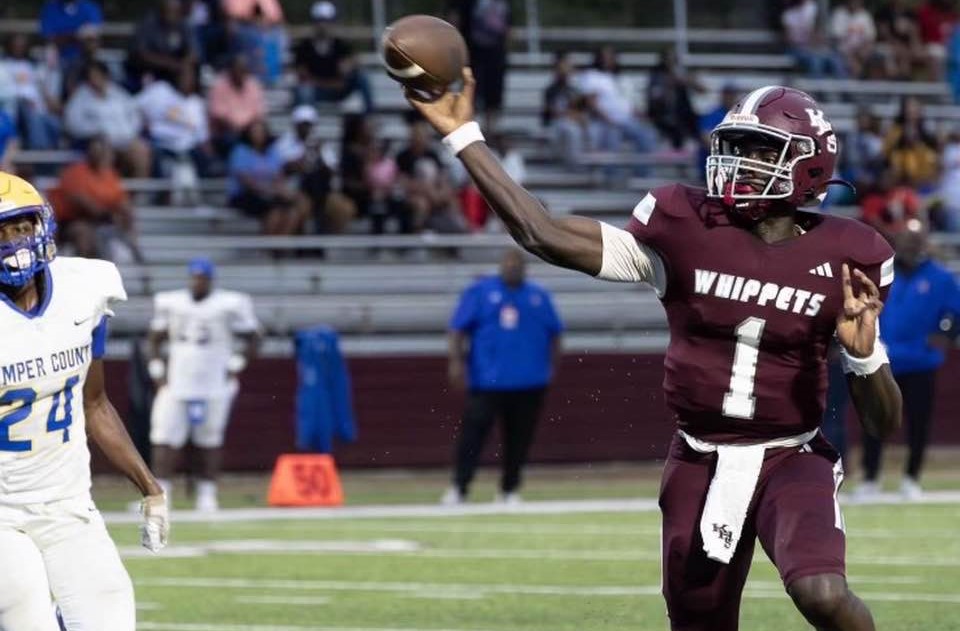 Rebels247's tweet photo. VIP: Instate Spotlight: Meet 2027 Kosciusko (Miss.) High School QB Caiden Wade, who might just be the next big thing in the Magnolia State
https://t.co/b7U9cv08ck
#OleMiss #HottyToddy https://t.co/EbB2ijTjAx