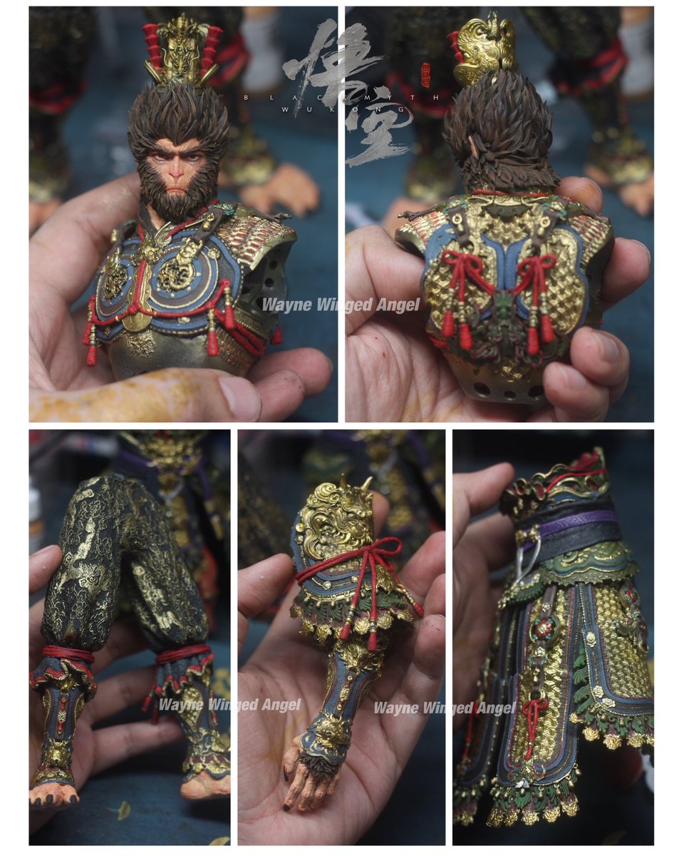 WWA_wayne's tweet photo. The Best 3D Printed Kit of Wukong @BlackMythGame #wukong #BlackMythWukong #3Dprint https://t.co/40qdwOOYQl