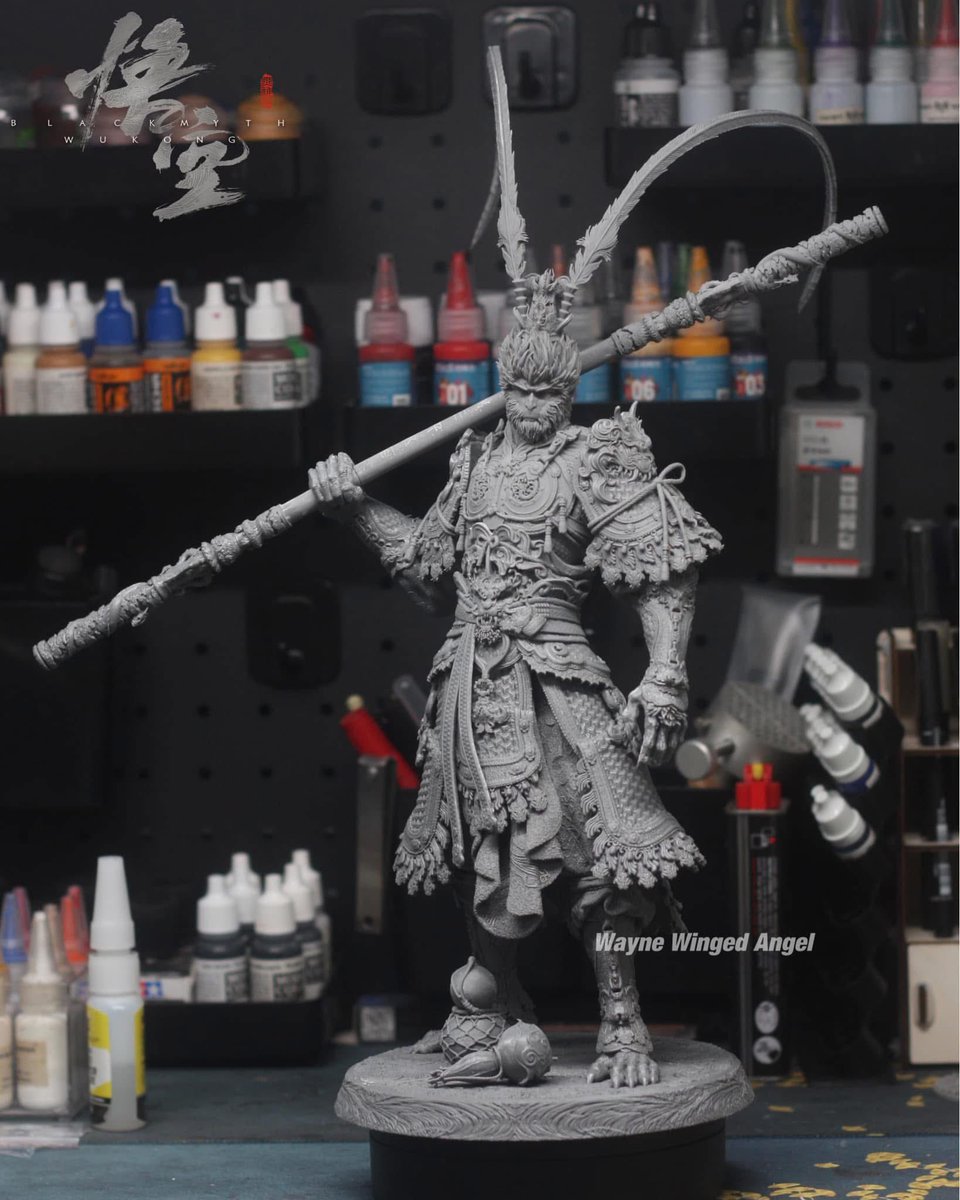 WWA_wayne's tweet photo. The Best 3D Printed Kit of Wukong @BlackMythGame #wukong #BlackMythWukong #3Dprint https://t.co/40qdwOOYQl
