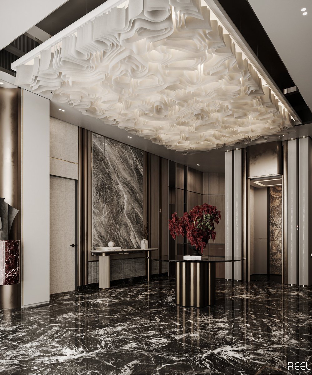 ReelStudioDes's tweet image. Luxury Entrance Design

The design is lit with ambient lighting, highlighting the intricate details and creating a warm, inviting atmosphere.

Full Project here:
behance.net/gallery/216992…

#lobbydesign #lobbydecor #entrancedesign #interiordesign #saudiarabia #emirates #bahrain