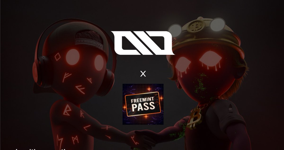 FREEMINT PASS (@freemint_pass) on Twitter photo We’re Delighted to announce our collaboration with
<a href="/bitshaders/">BITSHADERS</a> 🤝❤️
Our members have been granted with whitelist to their upcoming mint🚀
!! 🟧 Follow <a href="/bitshaders/">BITSHADERS</a> & Turn on the Notifications 🔔 !! We’re Delighted to announce our collaboration with
<a href="/bitshaders/">BITSHADERS</a> 🤝❤️
Our members have been granted with whitelist to their upcoming mint🚀
!! 🟧 Follow <a href="/bitshaders/">BITSHADERS</a> & Turn on the Notifications 🔔 !!