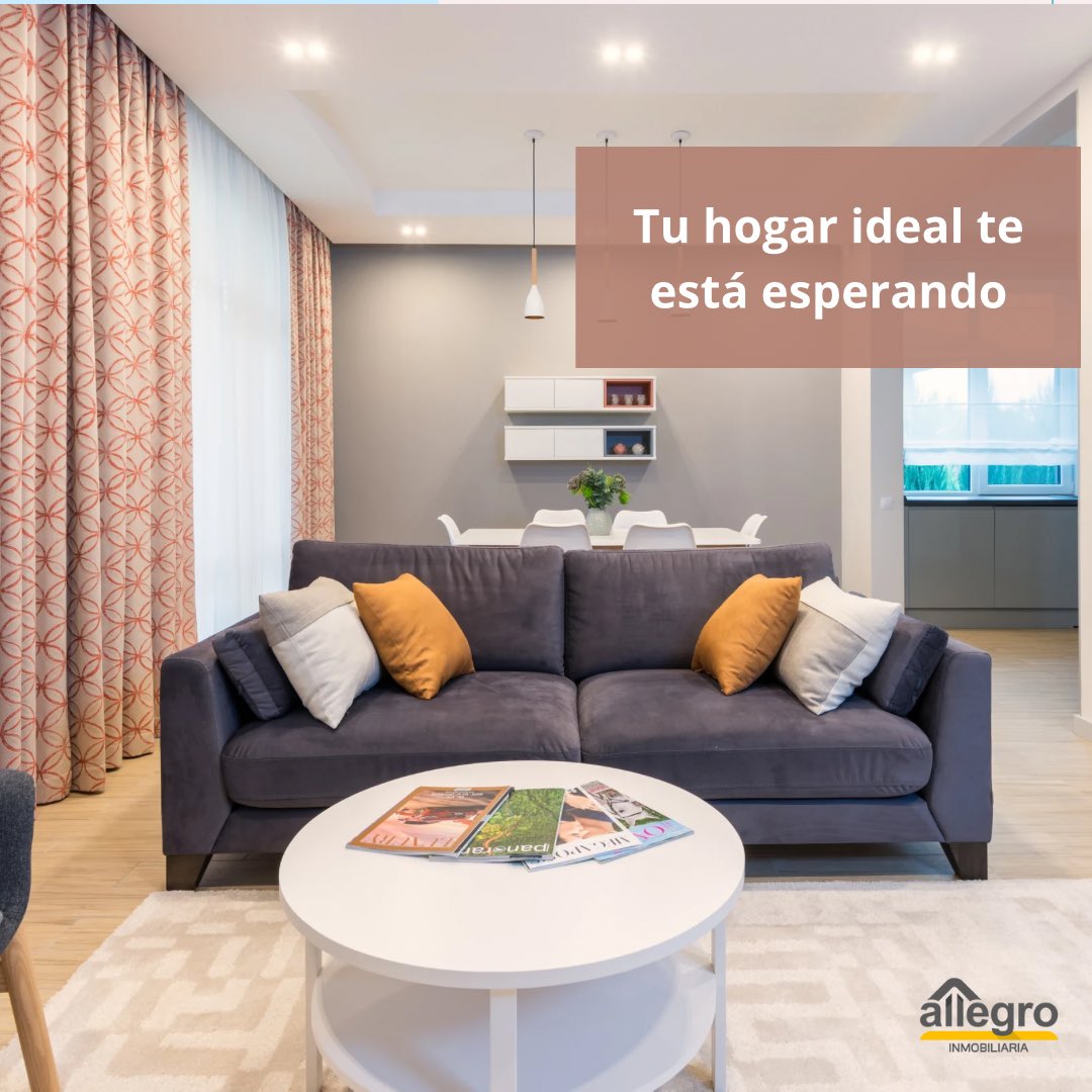 🌟 Tu hogar ideal te está esperando.

✔️ Propiedades en las mejores ubicaciones.
✔️ Espacios diseñados para ti y tu familia.
✔️ Atención personalizada en cada paso.

🔑 En Allegro Inmobiliaria, hacemos que encontrar tu casa perfecta sea simple y emocionante.