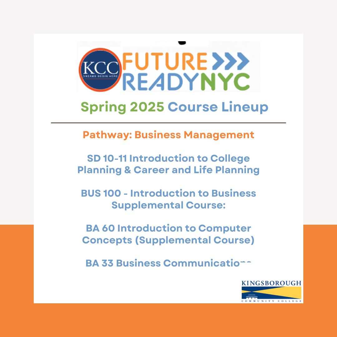 Spring into success! 🌱 Check out our lineup of courses for the Spring 2025 semester to help NYC students get future-ready. 🌸🎉✨🚀#SpringForward #FutureReadyNYC