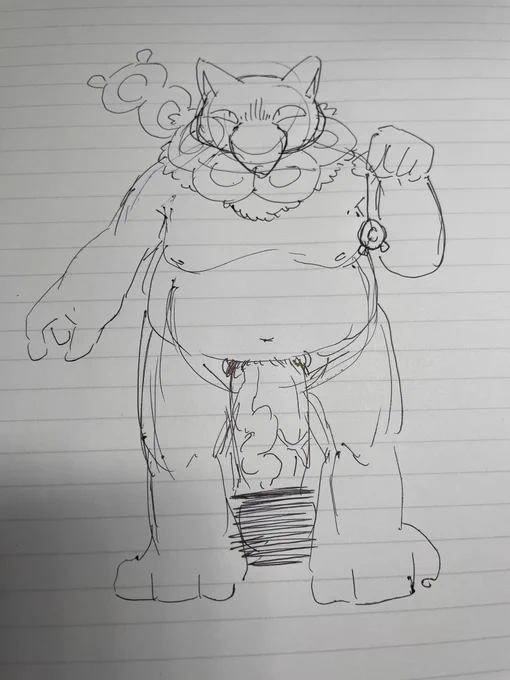 キビキビ汚染された
スリーパー

竿役単体で描いたのは初w 