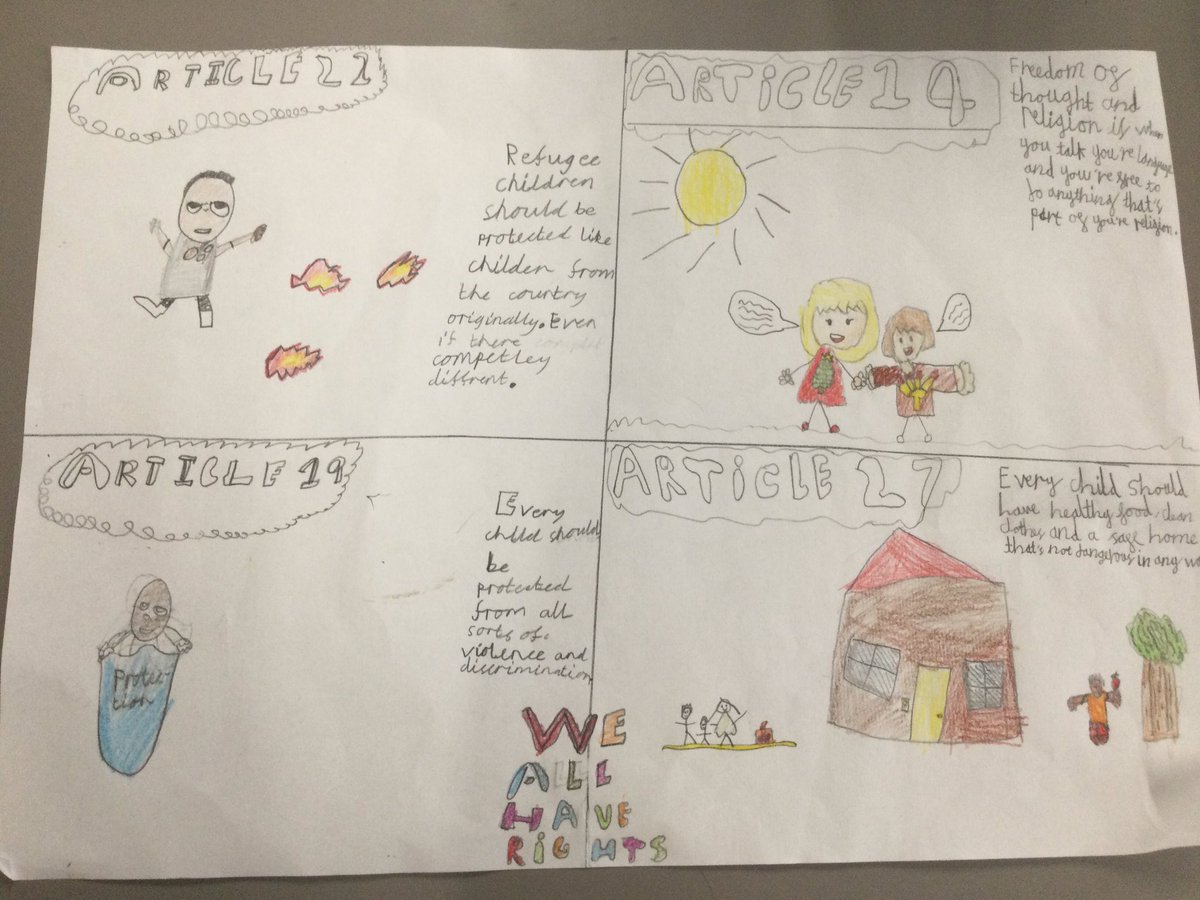 MissWardHMPS's tweet photo. Year 4 have been exploring the different rights and thinking about which ones are important to them @HerbMorrPriSch #rightsrespectingschool https://t.co/pLFrto8WND