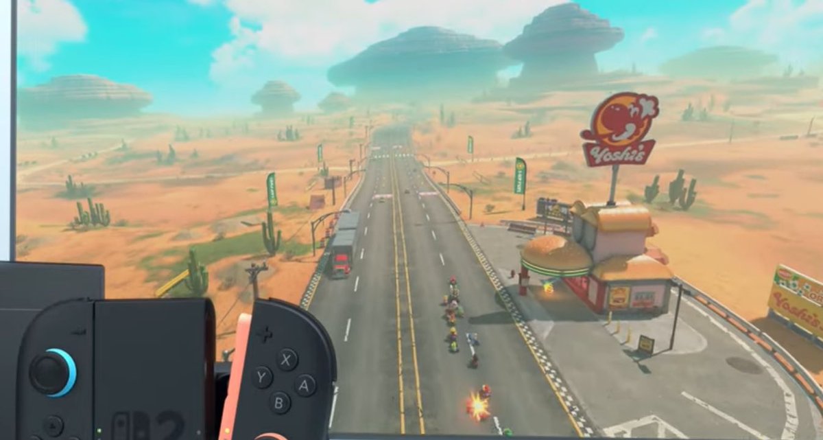 NintendoNerd_YT's tweet photo. @Swiftjar Something interesting to note is that it looks like it has more than 12 players racing simultaneously https://t.co/bApsNZt7D1