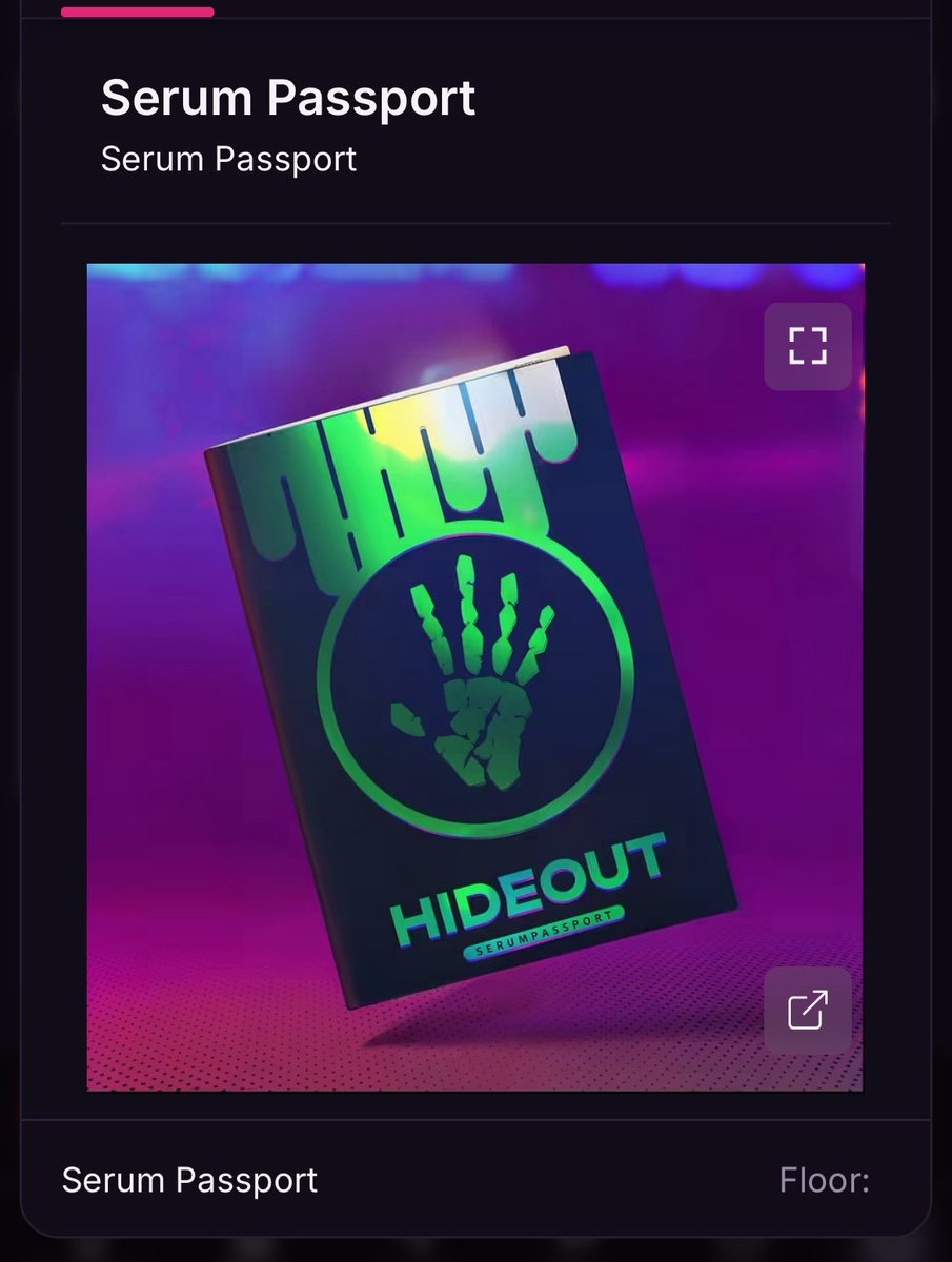 CLAIM YOUR SOUL BOUND $SERUM PASSPORT NOW!! @serum_dao ARE YOR READY!!

hideout.serum-dao.com/?referral=SR_9…

<a href="/BoredApeYC/">Bored Ape Yacht Club 🍌</a> MAYC <a href="/mutant_cartel/">Mutant Cartel World</a> <a href="/MutantHounds/">Mutant Hounds</a> <a href="/MH_Inscriptions/">Mutant Hounds: Inscriptions</a> <a href="/SERUM_SC/">SSC | Serum Steering Committee</a> <a href="/novel_labs/">Novel Labs</a> <a href="/Serumcity/">SerumCity</a> 

Holding at least one $SERUM Token grants you Citizenship and voting rights on