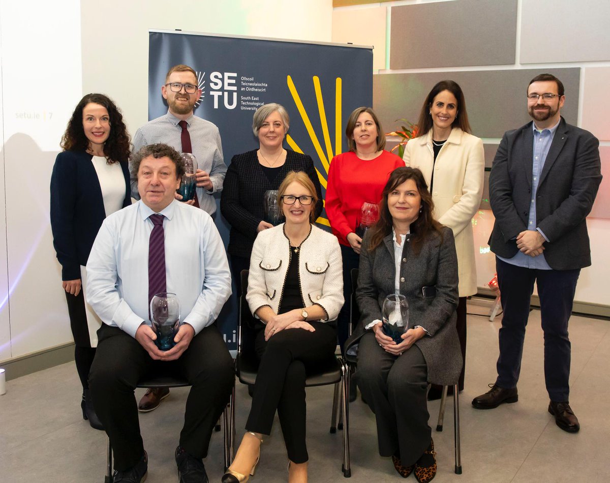 I was delighted to open <a href="/SETUIreland/">South East Technological University</a> Research Excellence Awards ceremony today. Huge congrats to all the amazing nominees and winners and a very special thanks to guest speaker Mark Bowkett <a href="/TELaboratories/">T.E. Laboratories (TelLab)</a>. Great to see so many colleagues support our nominees🏆