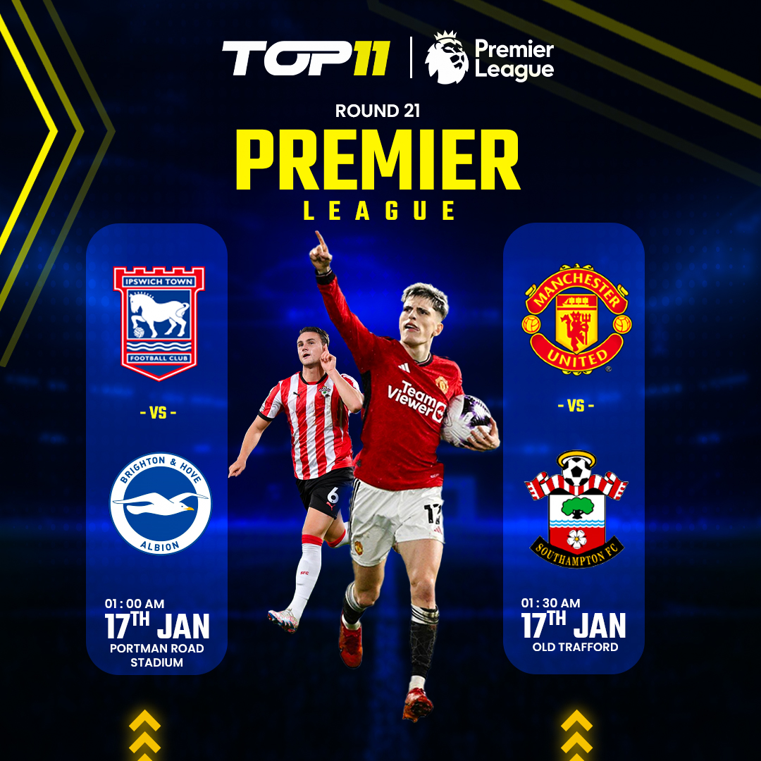 Top11_india's tweet photo. It's Premier League time! ⚽
Teams are ready to deliver jaw-dropping performances. 🥅
Who will claim victory and climb the table? 🔥
#PremierLeague #FootballAction #MatchDayVibes #PLHighlights https://t.co/ipZEUn8EnD