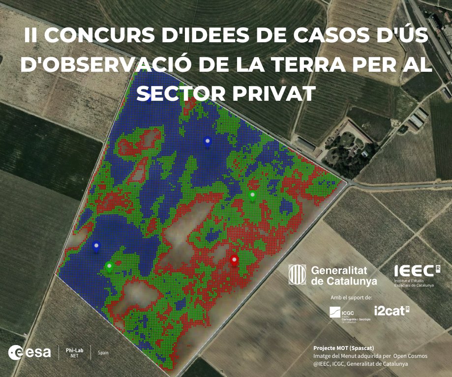 tic's tweet image. 📢Oberta la convocatòria per participar en la 2a edició del #Concurs d’Idees de #Casos d'Ús d’Observació de la Terra per al Sector #Privat!

📅Data límit per participar-hi: 24/2 14 h

Consulta’n les bases i la documentació 👉 gen.cat/40xLyor
Més ℹ️ gen.cat/4hiXd00